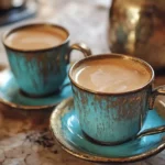 Discover the Rich World of Indian Tea: Types, History, Recipes & Cultural Significance – A steaming cup of Indian masala chai with visible spices like cardamom.