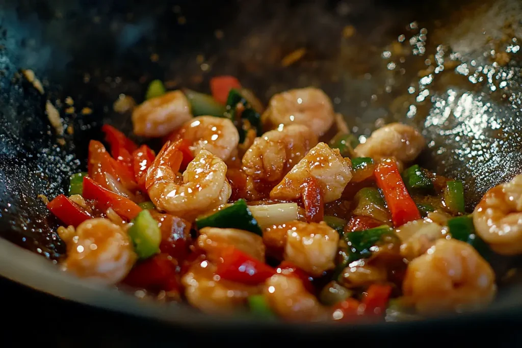 Step by Step Guide Making Chicken and Shrimp Stir Fry - Economical Recipes