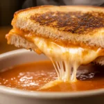 Where did grilled cheese with tomato come from?