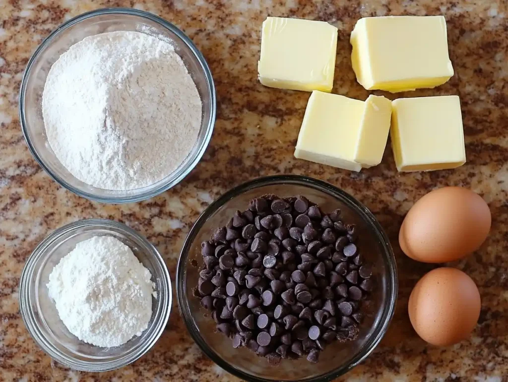 Simple Ingredients for Chewy Brownies - Economical Recipes