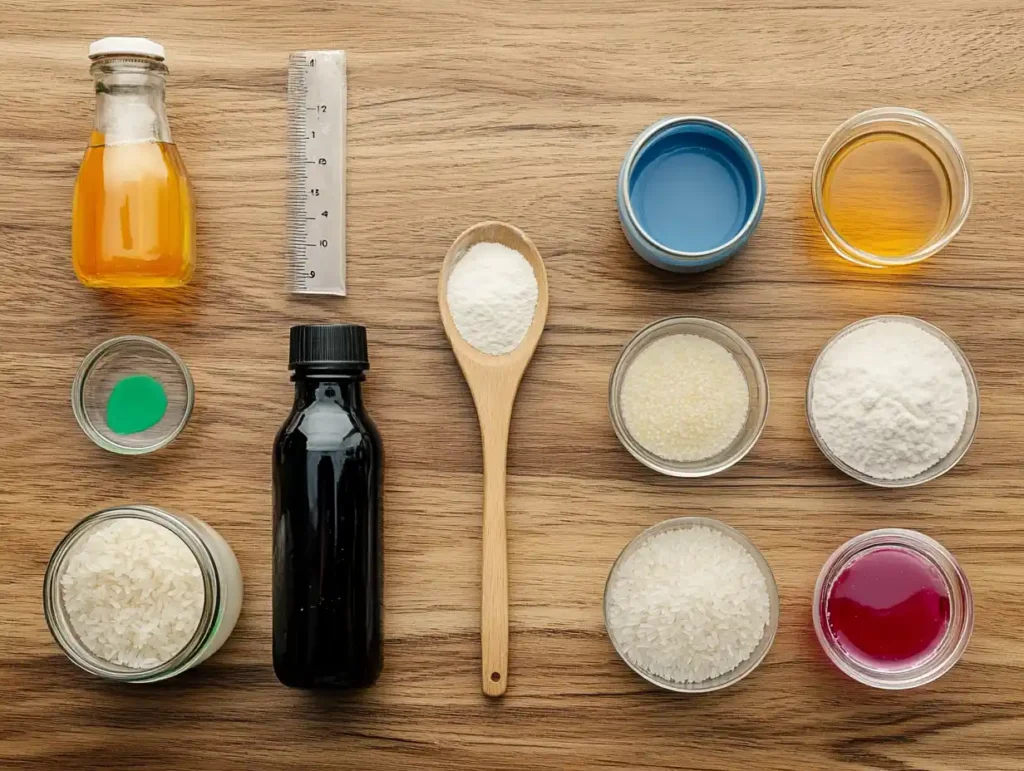 Ingredients for the Dancing Rice Experiment
